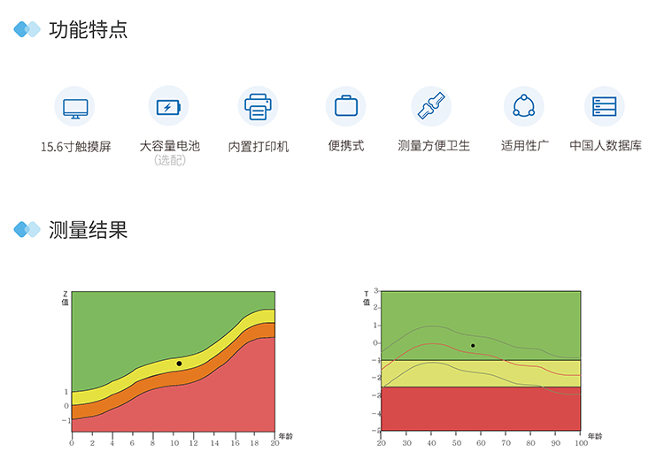 便攜骨密度儀功能特點(diǎn)
